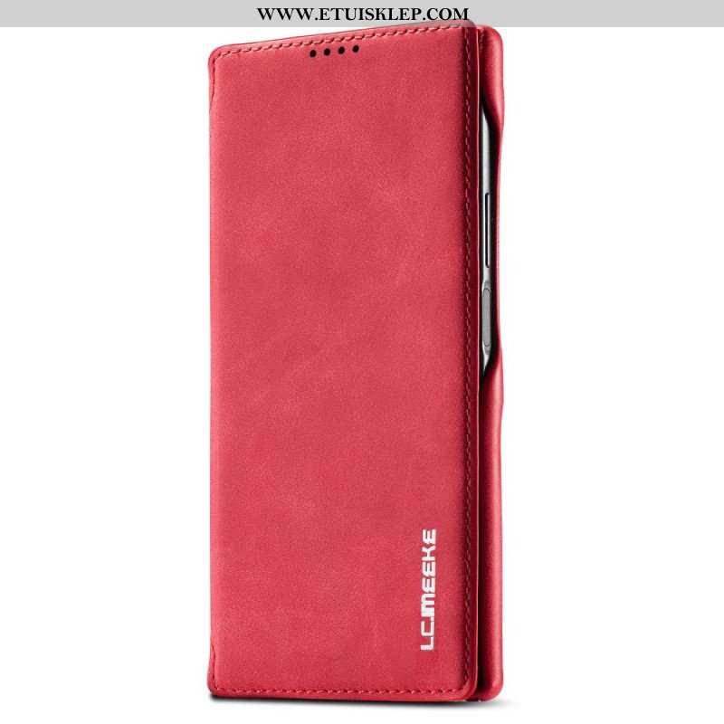 Etui Na Telefon do Samsung Galaxy S23 Ultra 5G Etui Folio Efekt Skóry Lc.imeeke Efekt Skóry